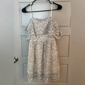 Francesca’s White Lace Dress